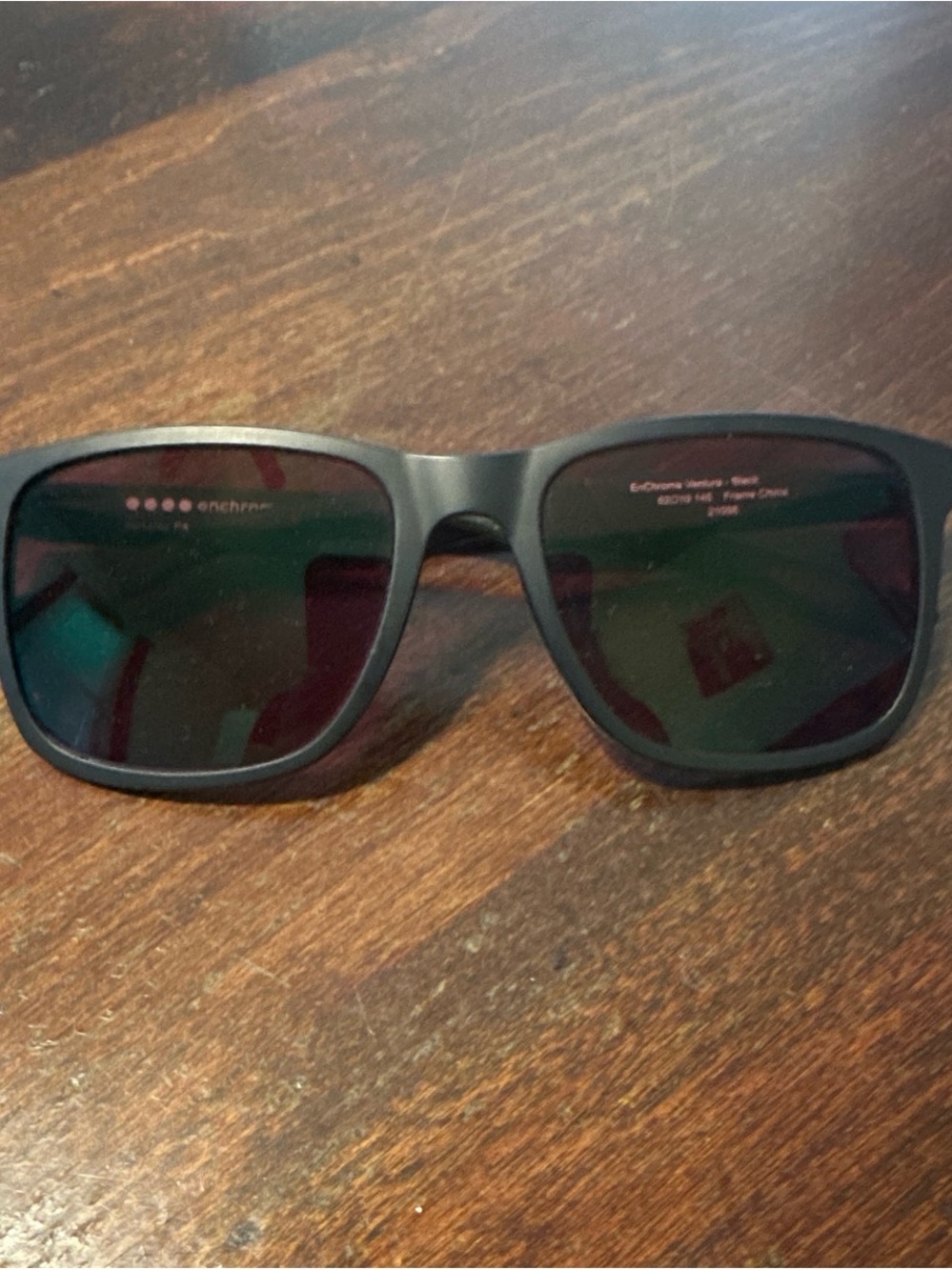 Men's Matte Black Polarized Sunglasses